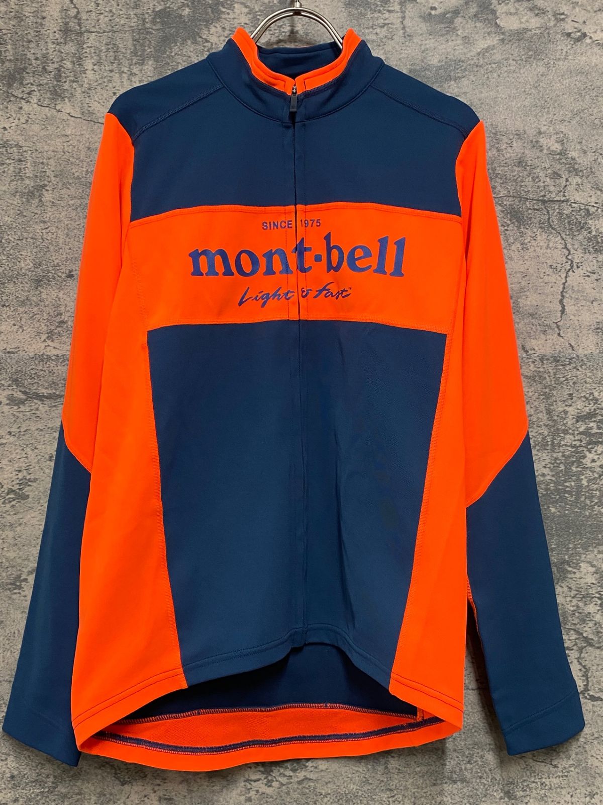Mont-bell サイクルジャージ XL JY974 モンベル mont-bell ウィックロン ZEROサーマル 長袖 サイクル