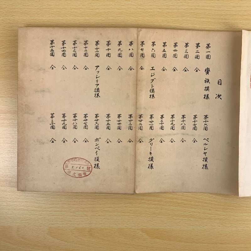 骨董】大正4年 芸艸堂 世界文様集 澤田誠一郎 木版刷 染色 意匠 図案集