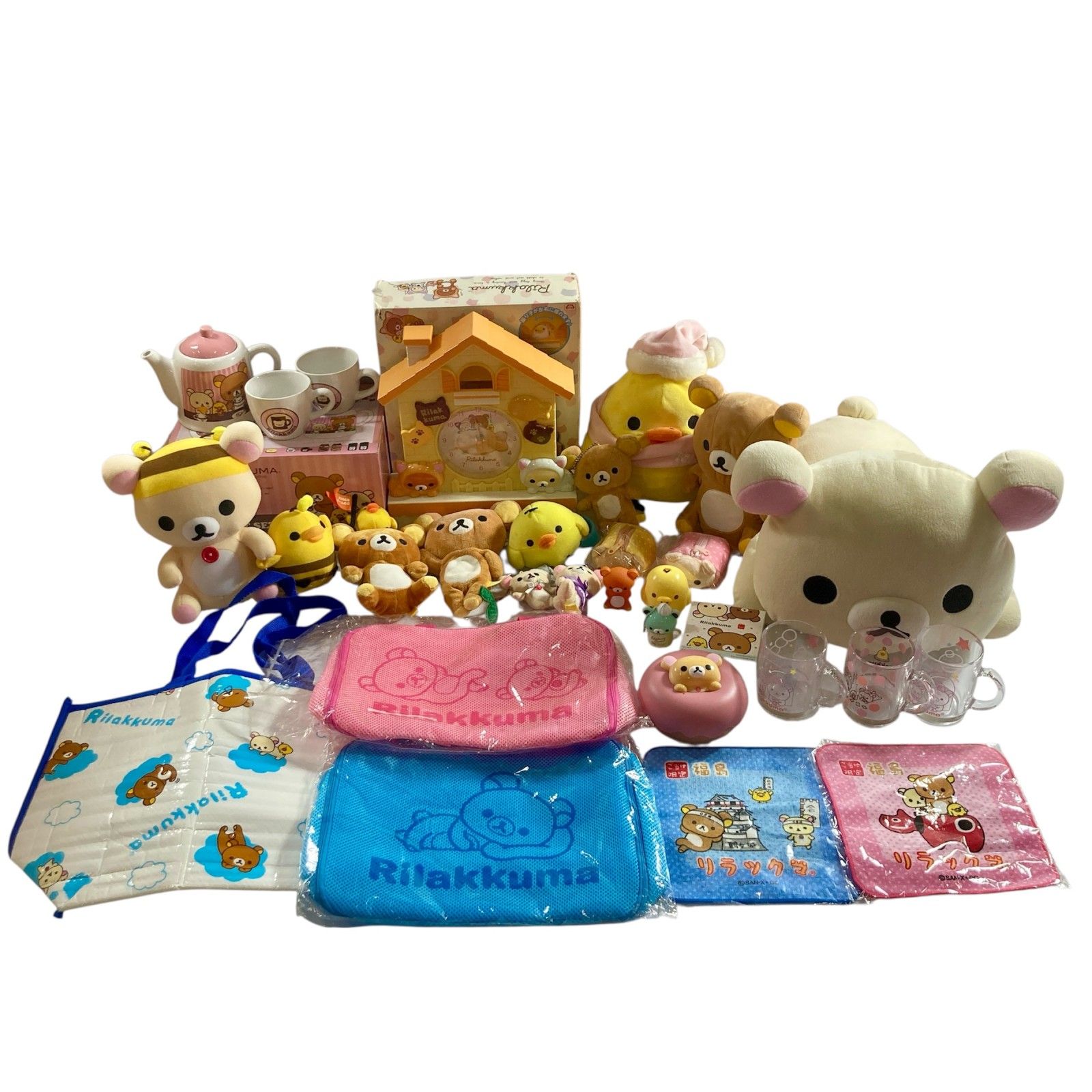 ☆ リラックマ グッズ 大量 まとめ商品 ぬいぐるみ ハンカチ ティー