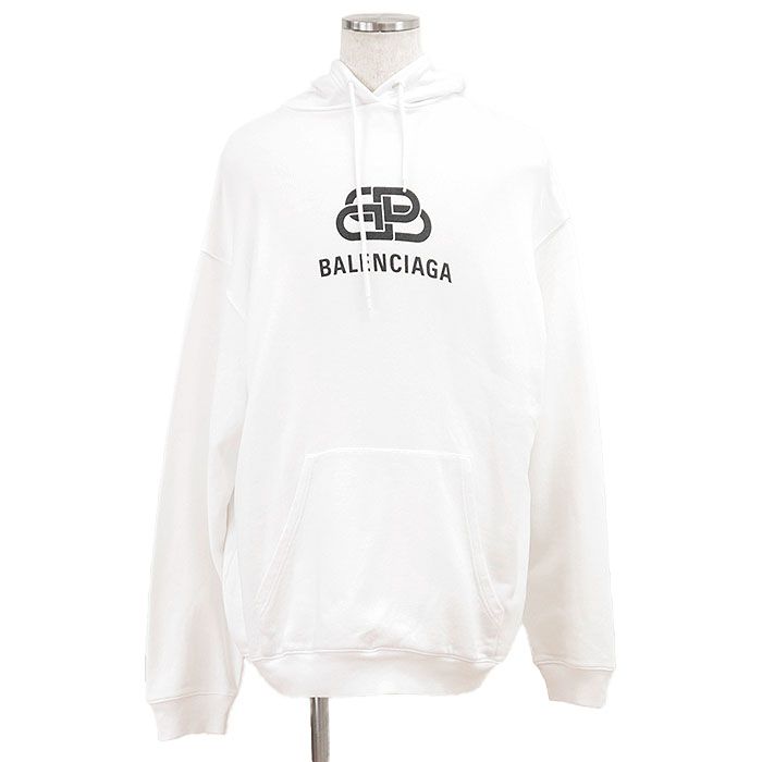 美品】BALENCIAGA バレンシアガ パーカー 2019年製 BB アナグラム