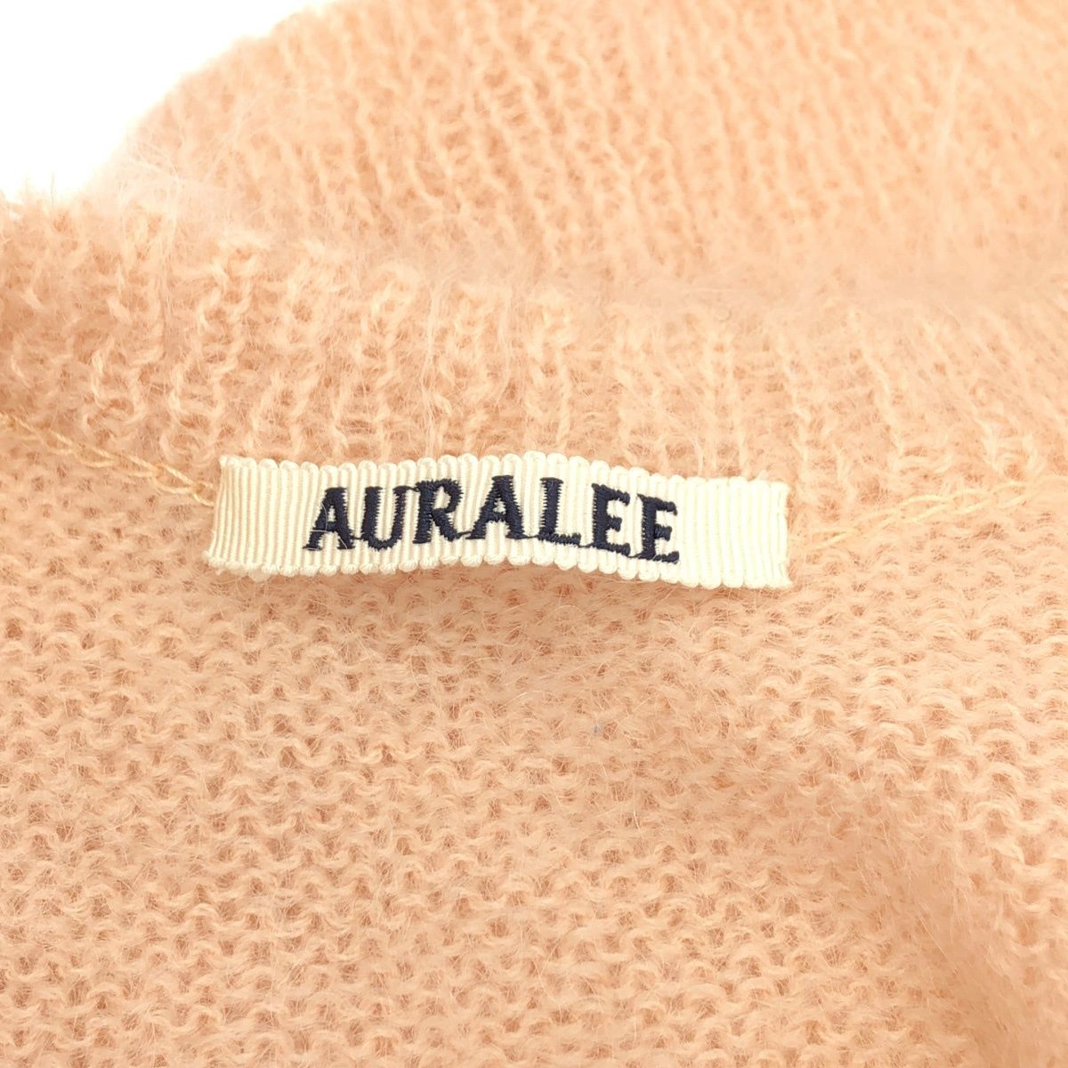 AURALEE オーラリー 24AW BRUSHED SUPER KID MOHAIR MIX モヘアニット 