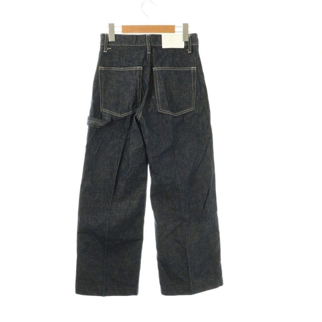 エブール ebure 25SS 11.5オンスデニム パンツ ストレート ジッパー