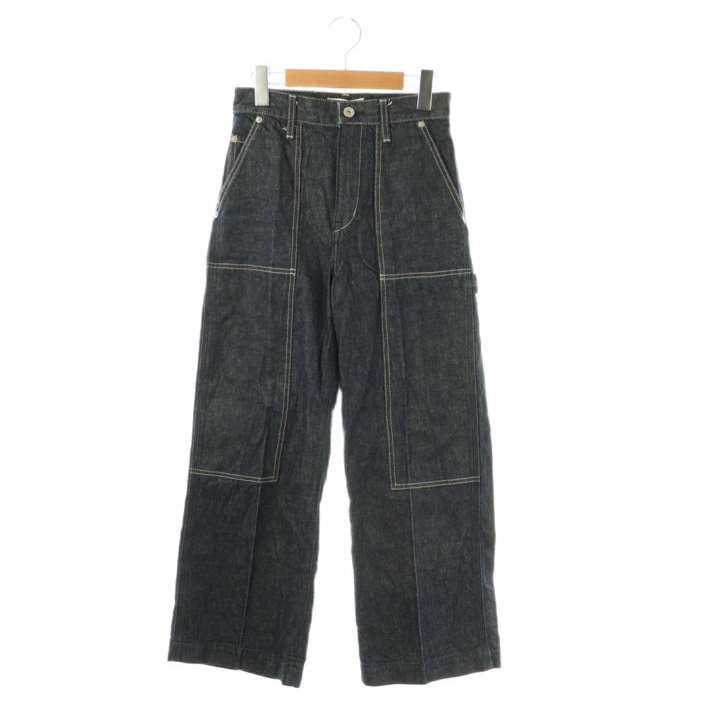 エブール ebure 25SS 11.5オンスデニム パンツ ストレート ジッパー