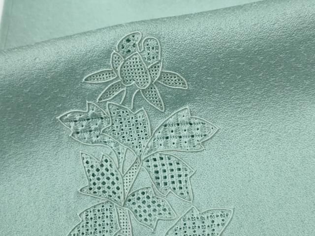 平和屋着物▽中国三大刺繍 スワトウ刺繍 総刺繍 訪問着 壁画文様 正絹