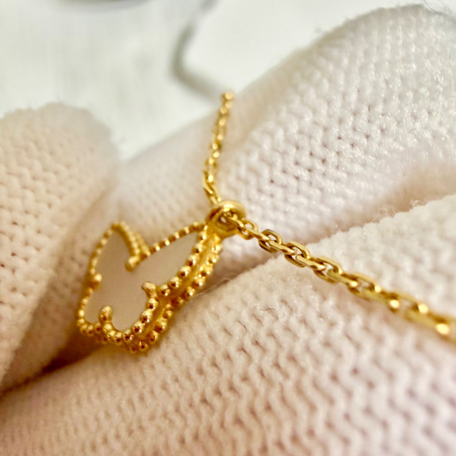 美品 Van Cleef & Arpels ヴァンクリーフ スウィートアルハンブラ 