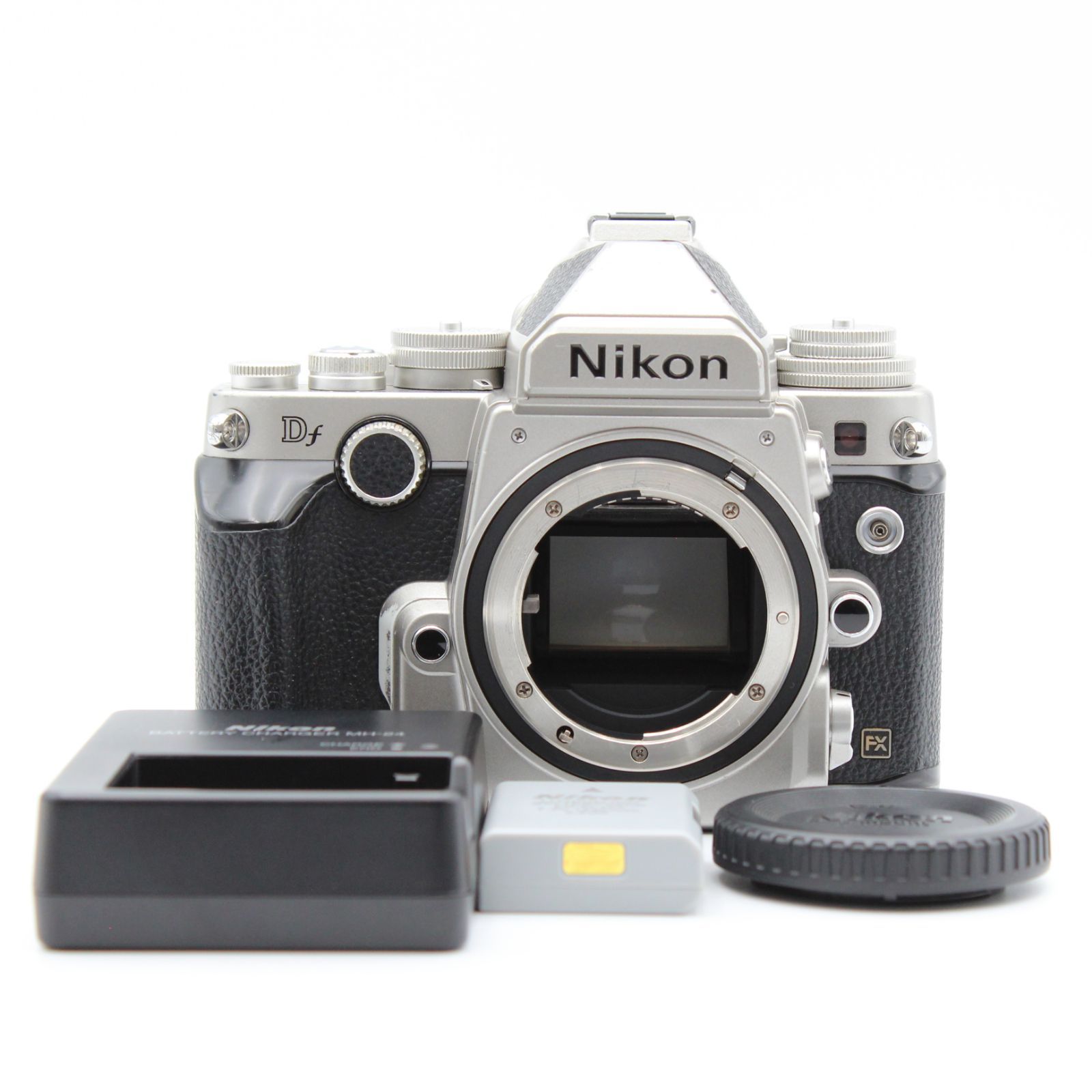 □美品□ Nikon デジタル一眼レフカメラ Df シルバーDFSL No.C02708 