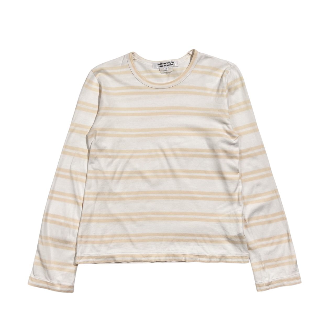 COMME des GARCONS コムデギャルソン ボーダー 長袖 Tシャツ 