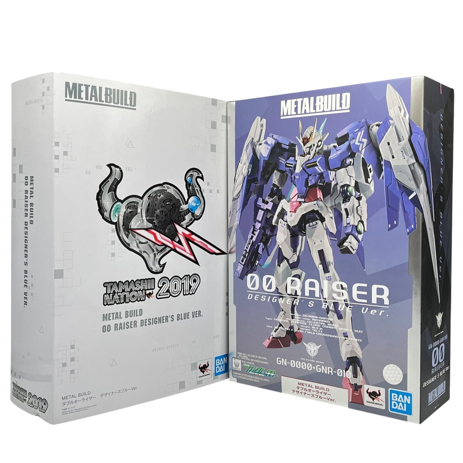 新品未開封】METAL BUILD ダブルオーライザー デザイナーズブルー 魂 