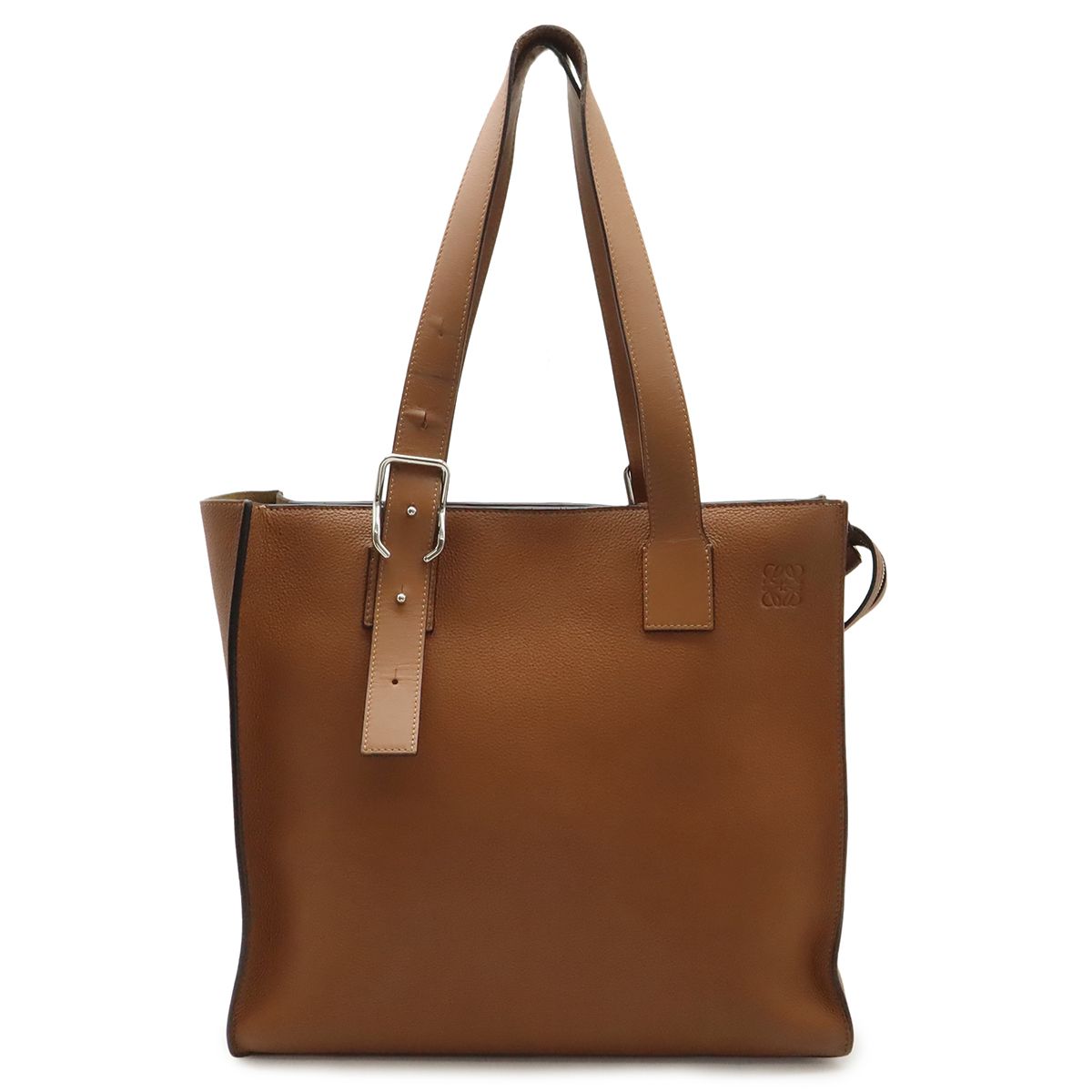 LOEWE ロエベ ショルダーバッグ アナグラム 金具 ナッパ レザー 