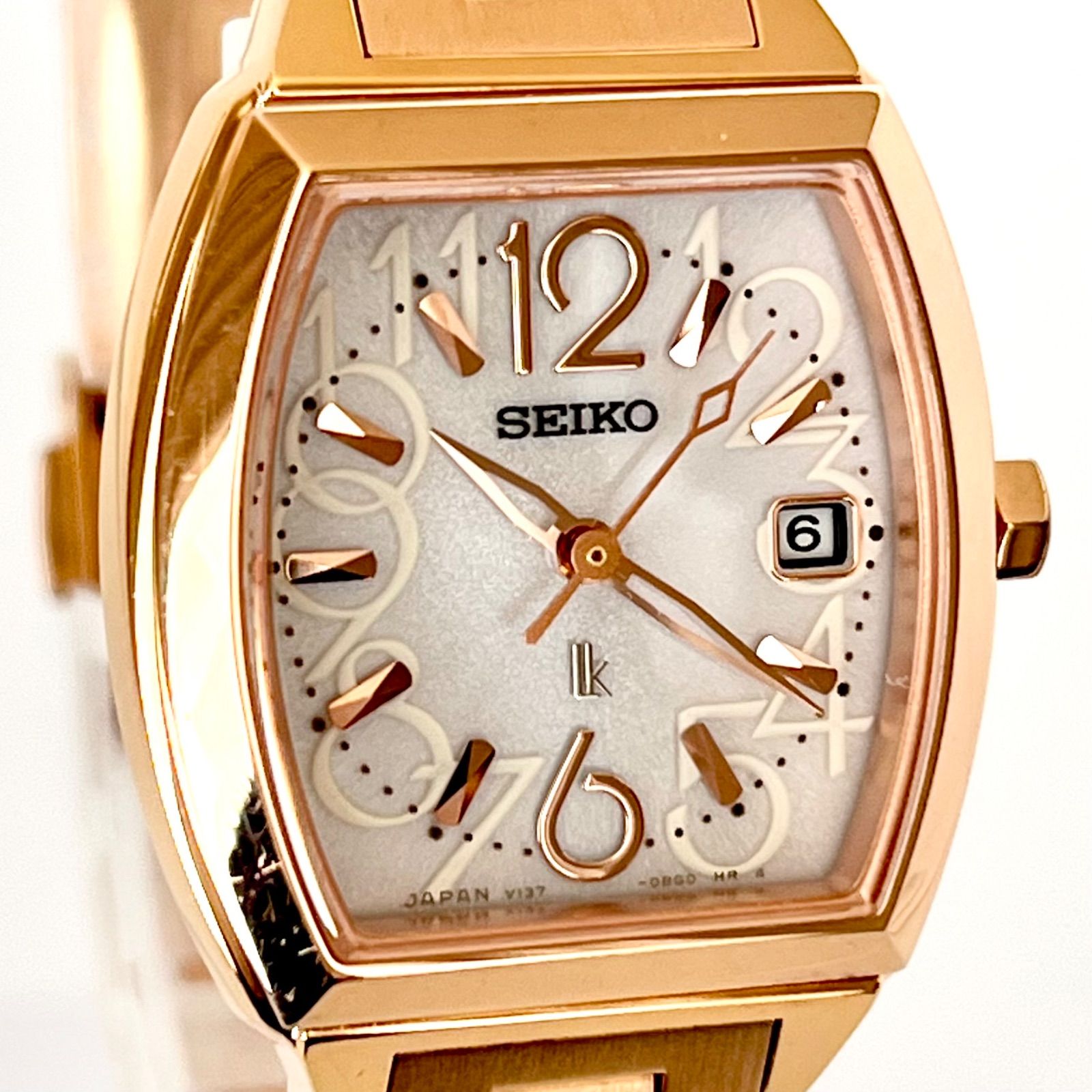 セイコー ルキア レディース 腕時計 稼働 ソーラー 磨き済み】SEIKO 