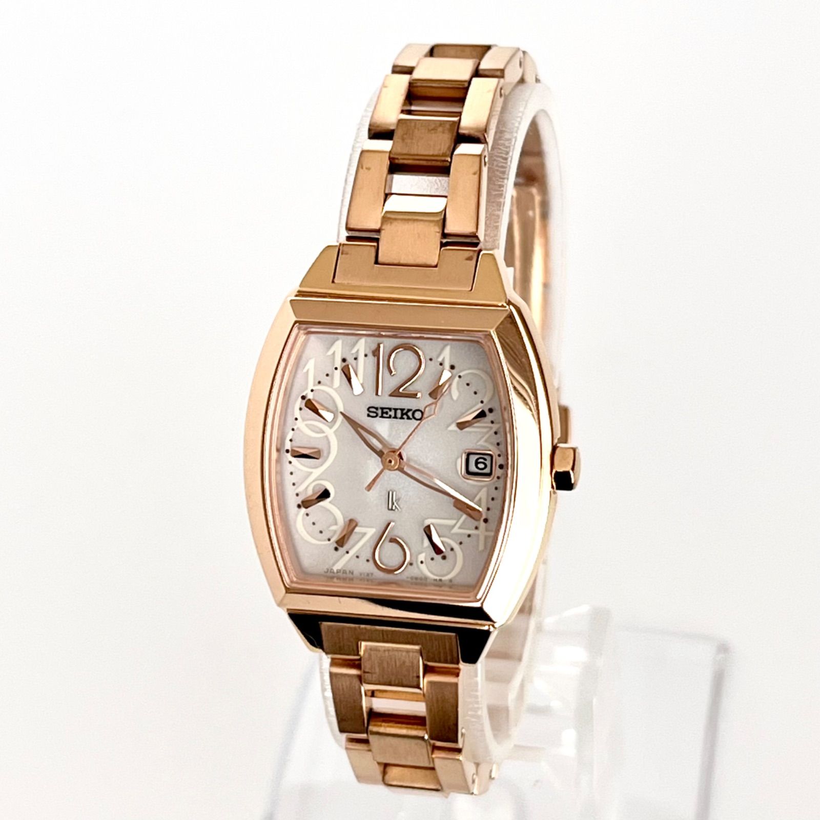 セイコー ルキア レディース 腕時計 稼働 ソーラー 磨き済み】SEIKO 