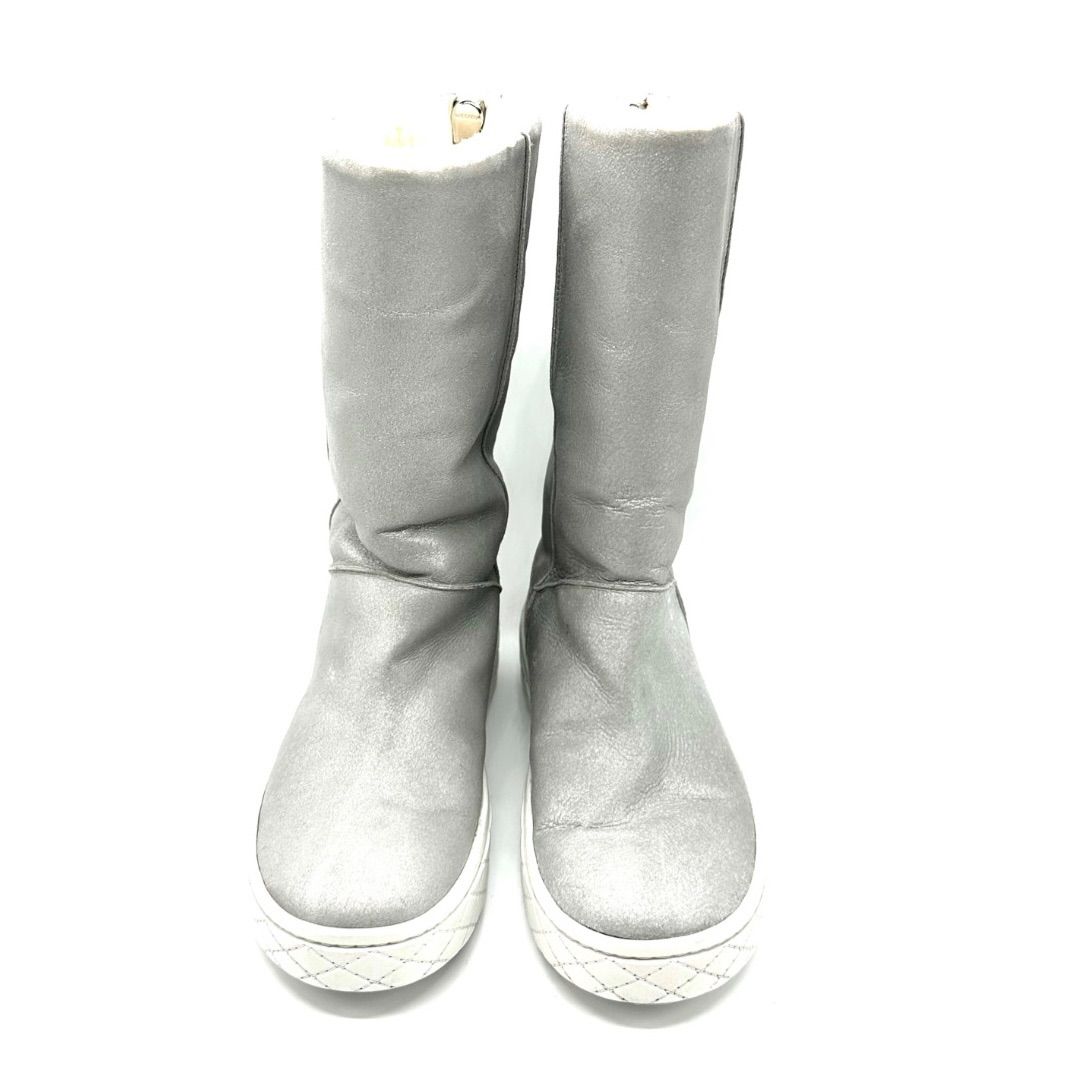 MONCLER モンクレール ラメ ジップ ブーツ 24.5cm サイズ38 - メルカリ