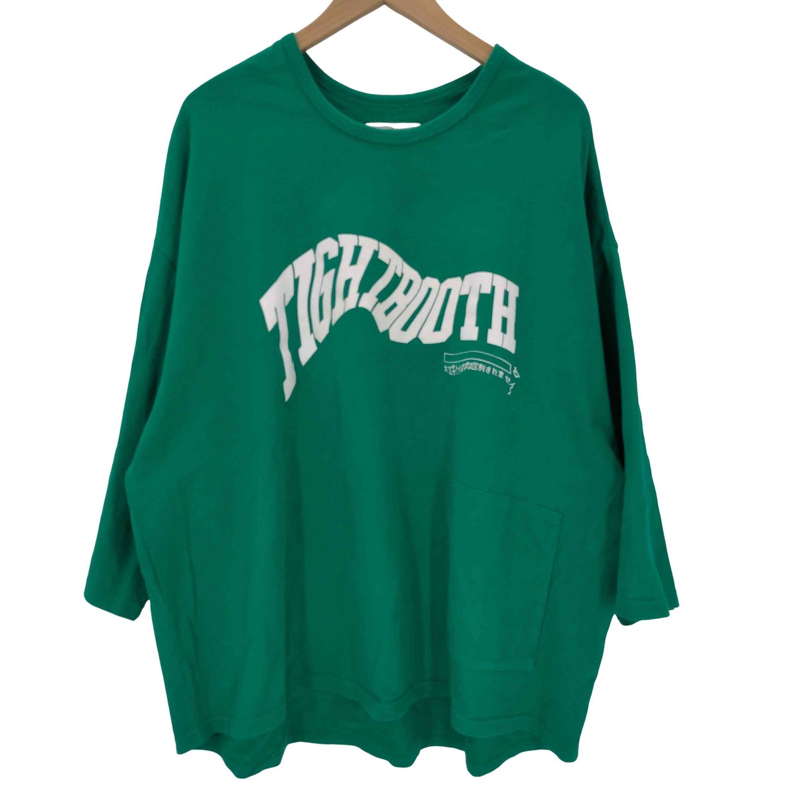 タイトブース TIGHTBOOTH 21SS ACID LOGO 7 SLEEVE T-SHIRT 7分丈 T 