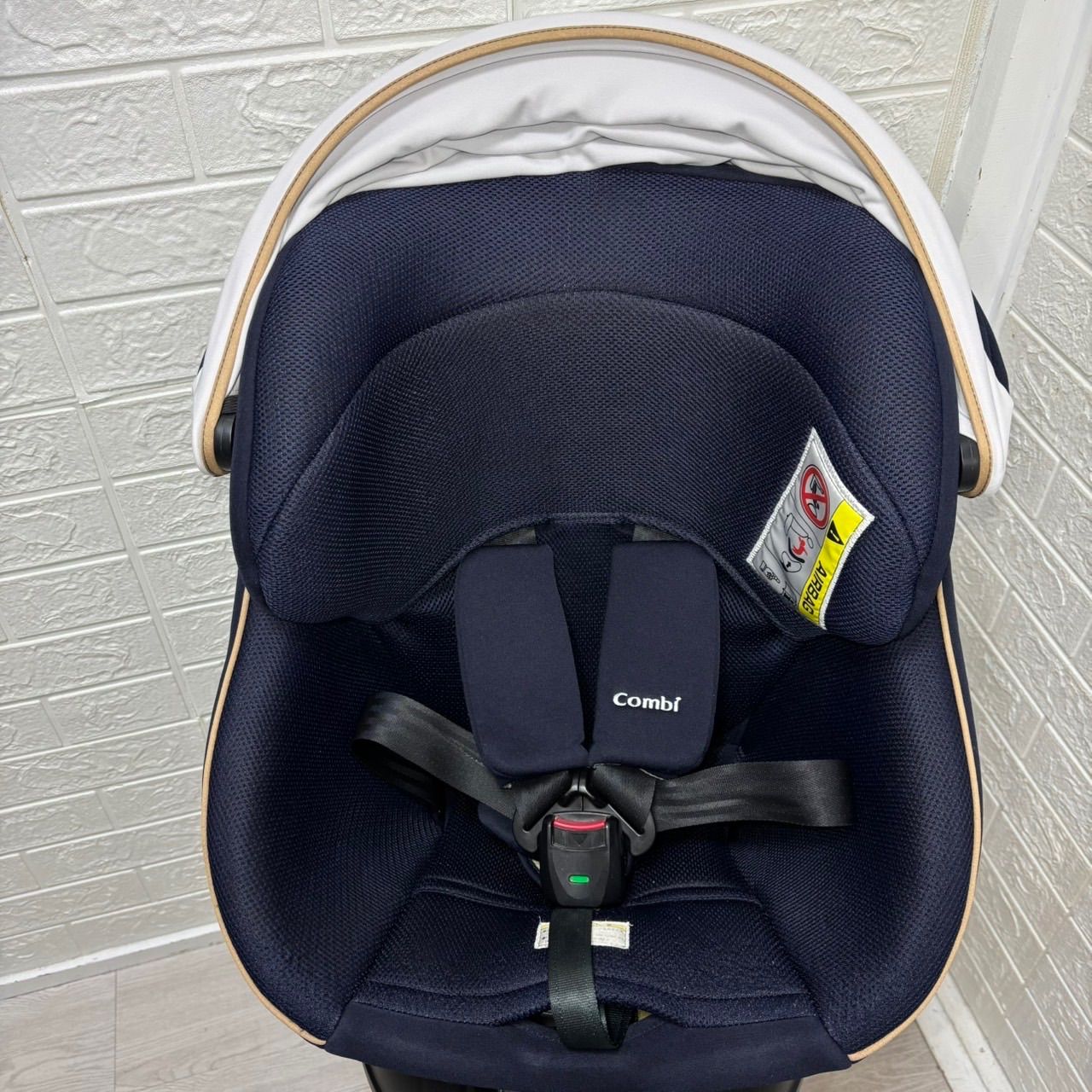 即決 美品 combi クルムーヴスマート ISOFIX JN570 付属品完備 手洗い