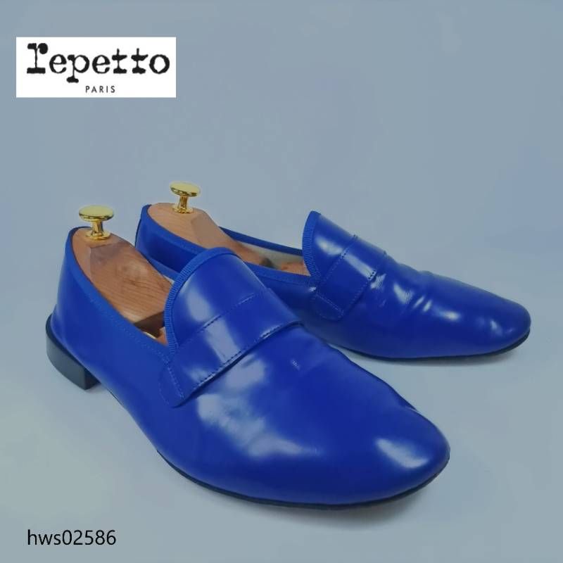 希少 レペット Repetto マイケル MICHAEL メンズ 41 約26cm パテント