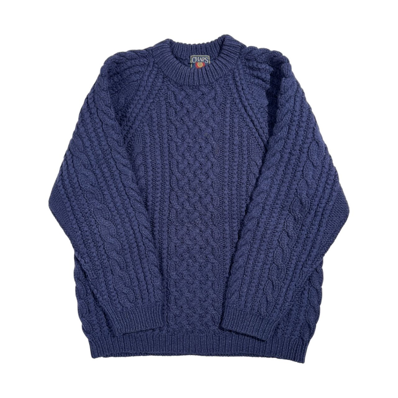 90s CHAPS RALPH LAUREN チャップス ラルフローレン ケーブル編み 