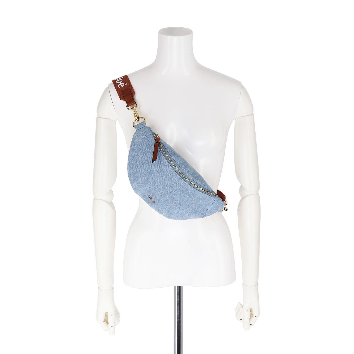 クロエ Chloe ショルダーバッグ キッズ デニムブルー c20276 Chloe ショルダーバッグ KIDS デニムブルー 完全正規品 Chloe