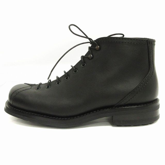 シルバノマッツァ Silvano Mazza 美品 モンキーブーツ ショート レース 