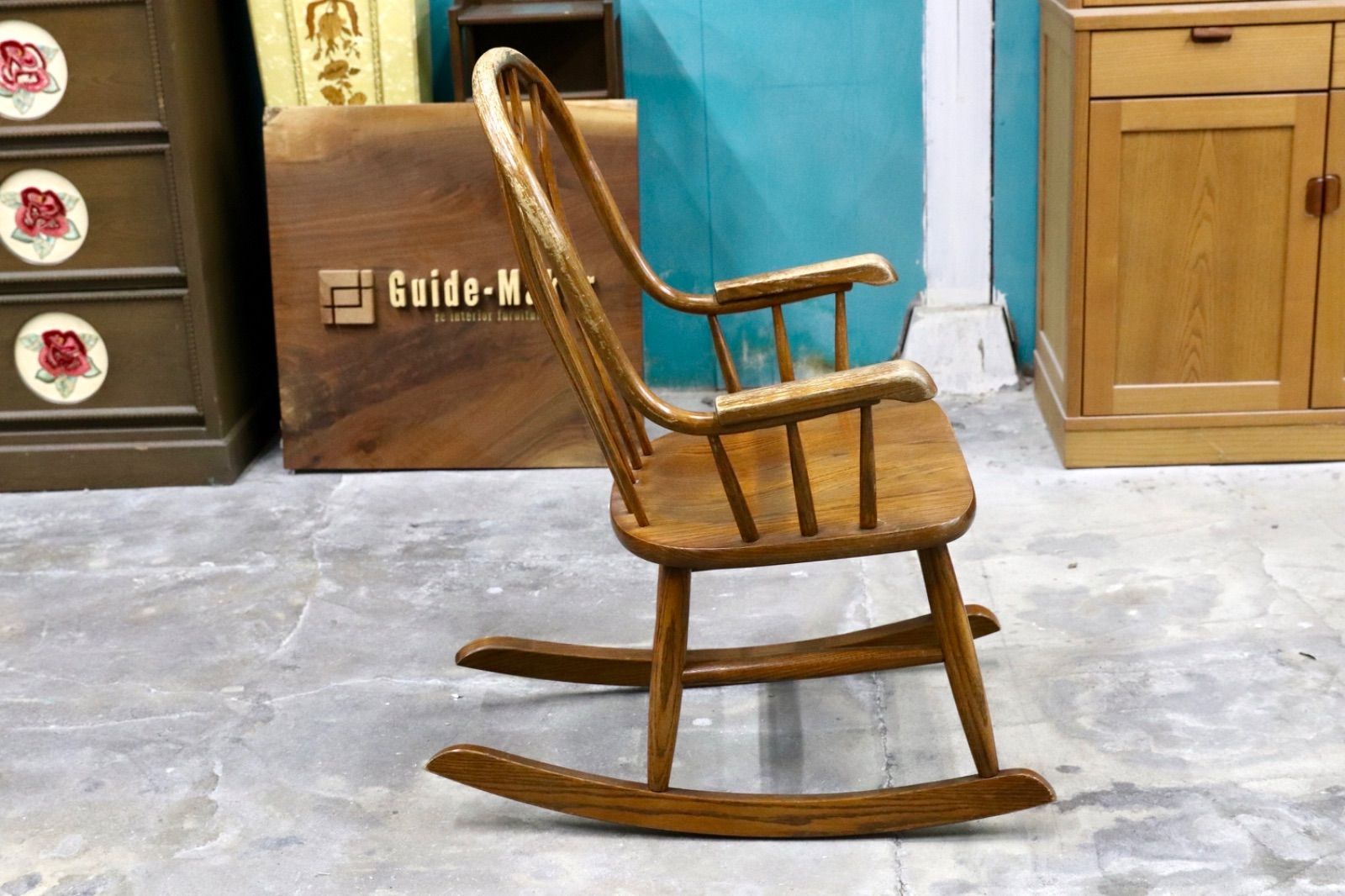 GMIK939B○SHIN-LEE / シンリー ロッキングチェア 揺り椅子