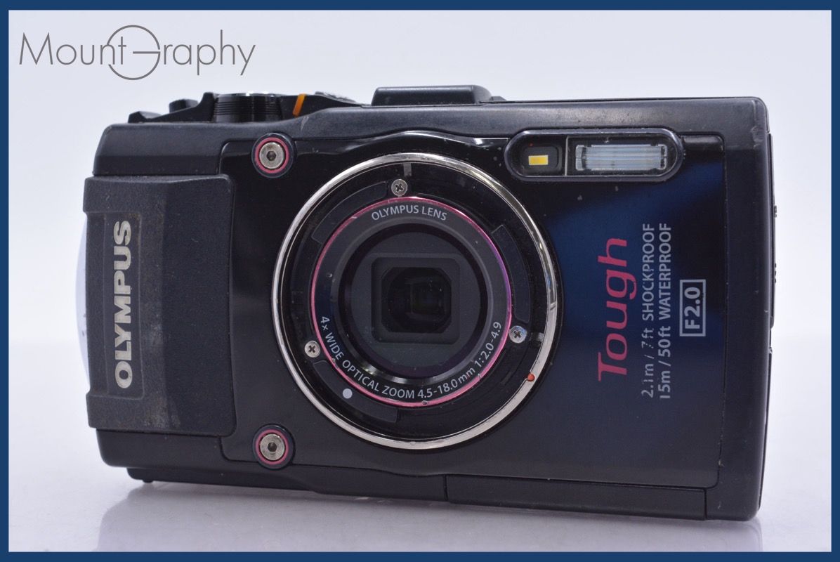 カメラ 【動作保証】 オリンパス Olympus TOUGH TG-3 4x 同梱無料 #yk6602
