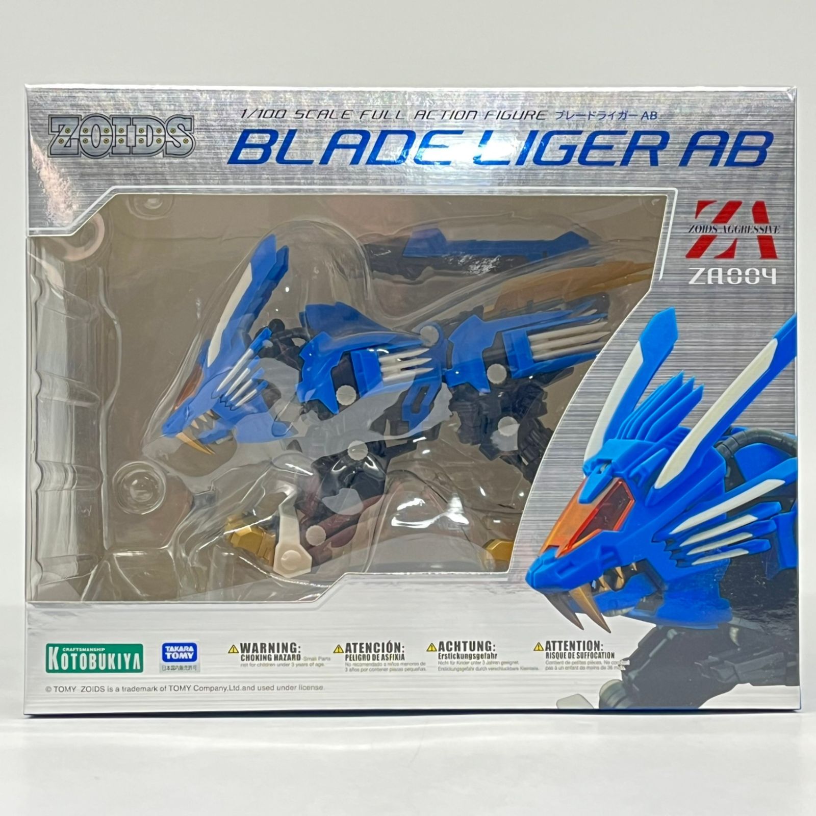 ZOIDS ZA ブレードライガーAB 1/100スケール アクションフィギュア #nn