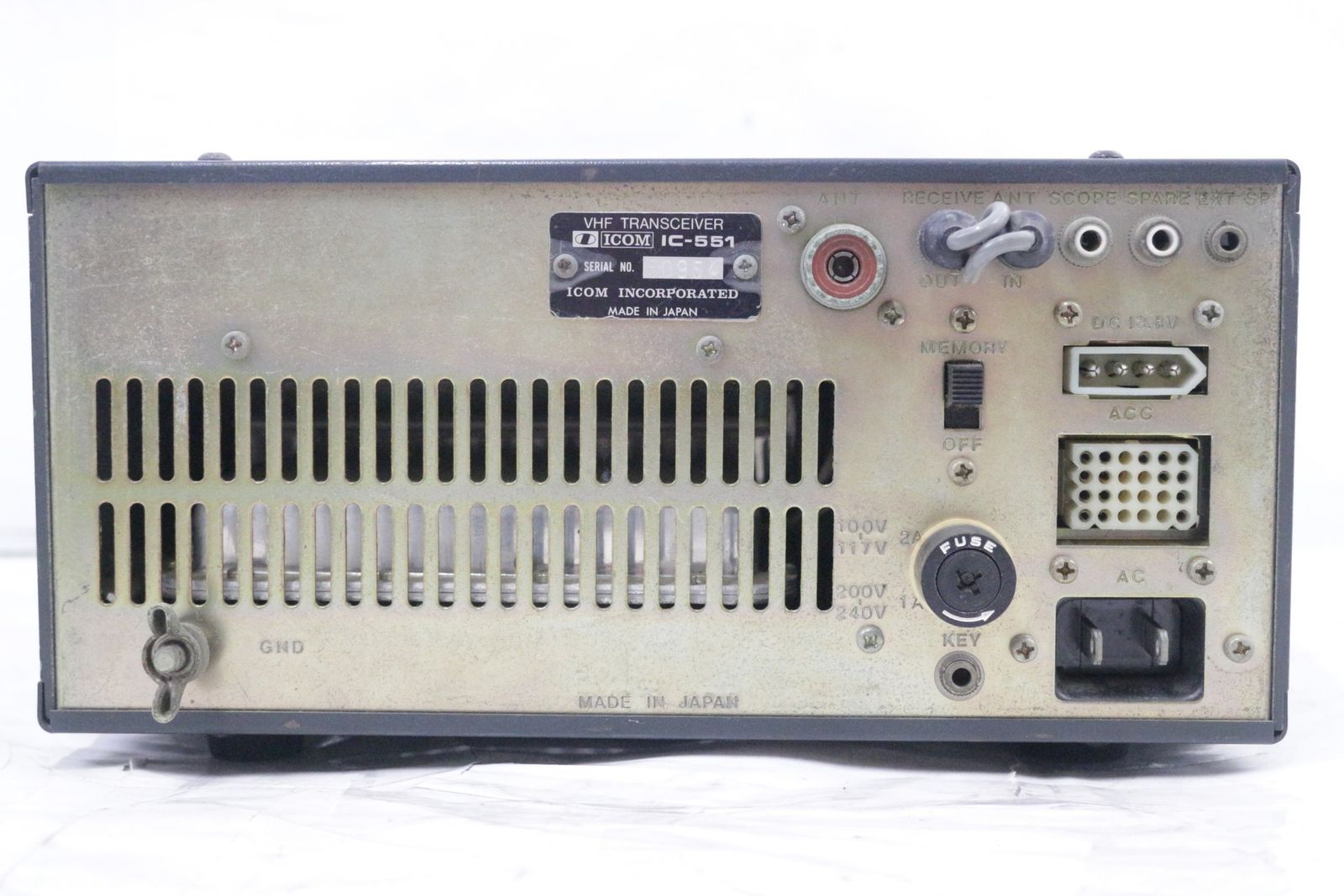 ICOM アイコム IC-551 Mike's ICOM IC－551D ICOM IC