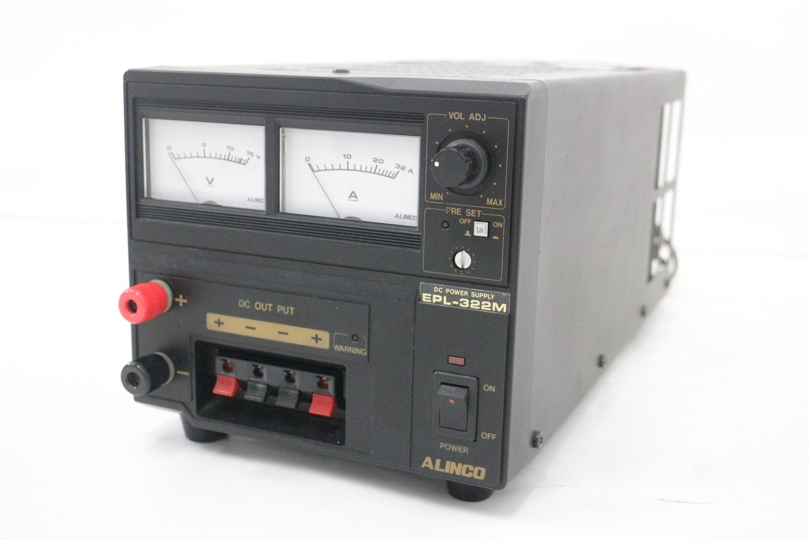 ALINCO DCパワーサプライ EPL-322M 無線機用電源 アルインコ EPL-322M 安定化電源 DC9～15V 32A ALINCO アマチュア 無線