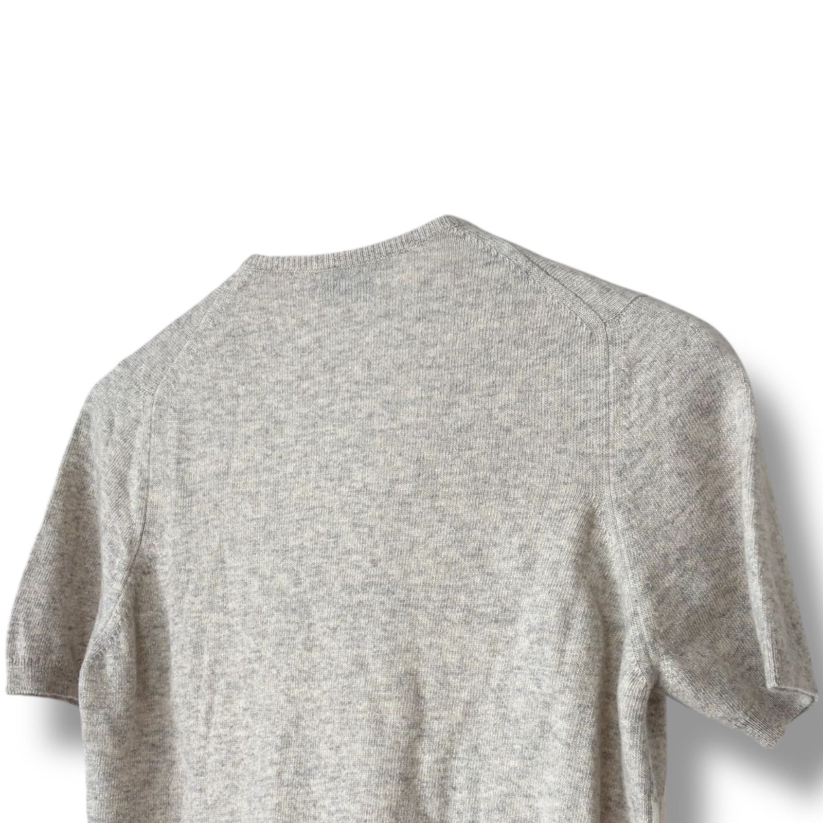 BALLANTYNE CASHMERE バランタイン カシミヤ100% 半袖 ニット セーター 