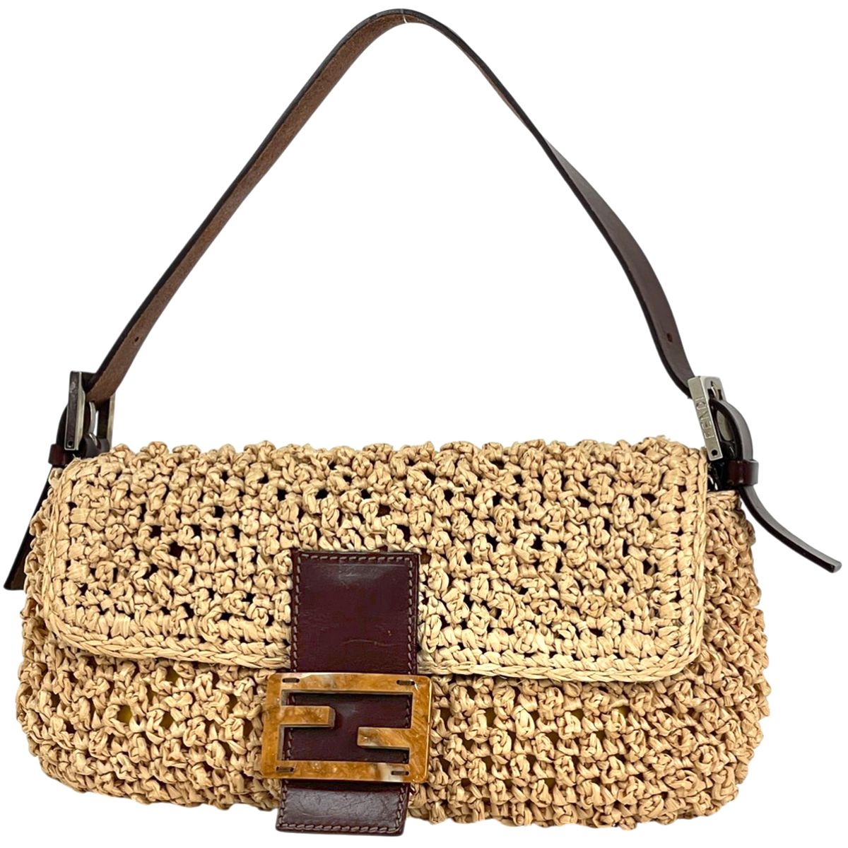 フェンディ FENDI マンマバゲット ワンショルダーバッグ ファーバッグ 