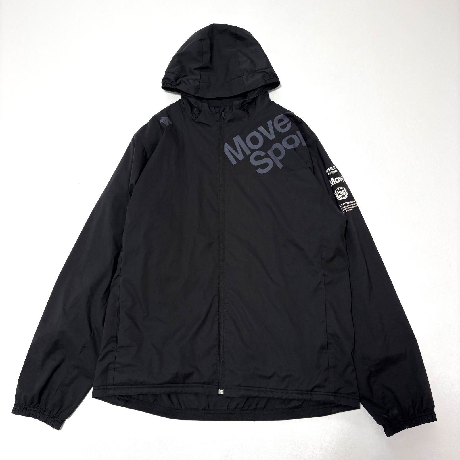 DESCENTE Move Sport ウインドブレーカー メンズ XO ブラック デサント 