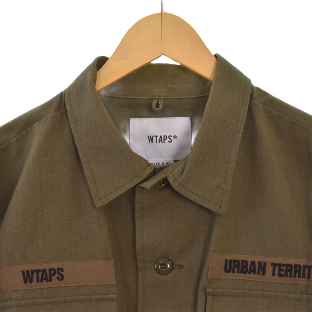 WTAPS◇JUNGLE/LS/NYCO.RIPSTOP.CORDURA/202WVDT-SHM01/シャツ
