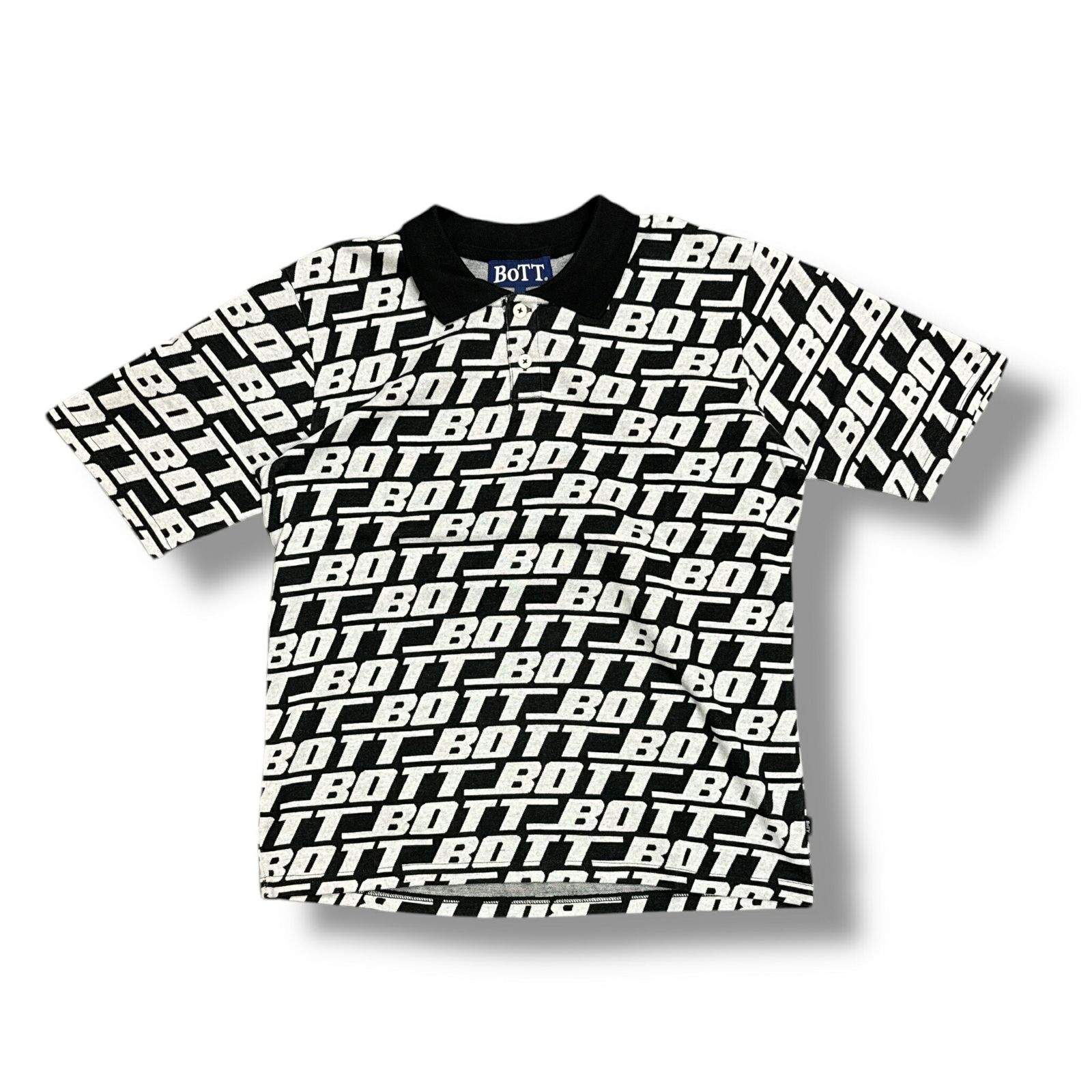参考上代19800円 未使用 BoTT 24SS SOUND LOGO S/S POLO サウンドロゴ 