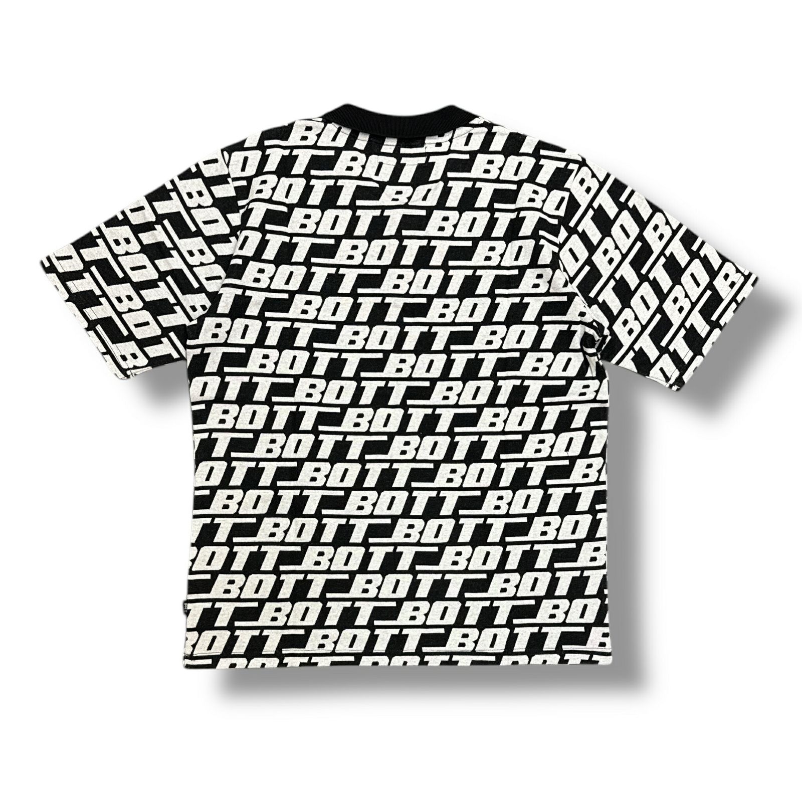 参考上代19800円 未使用 BoTT 24SS SOUND LOGO S/S POLO サウンドロゴ 