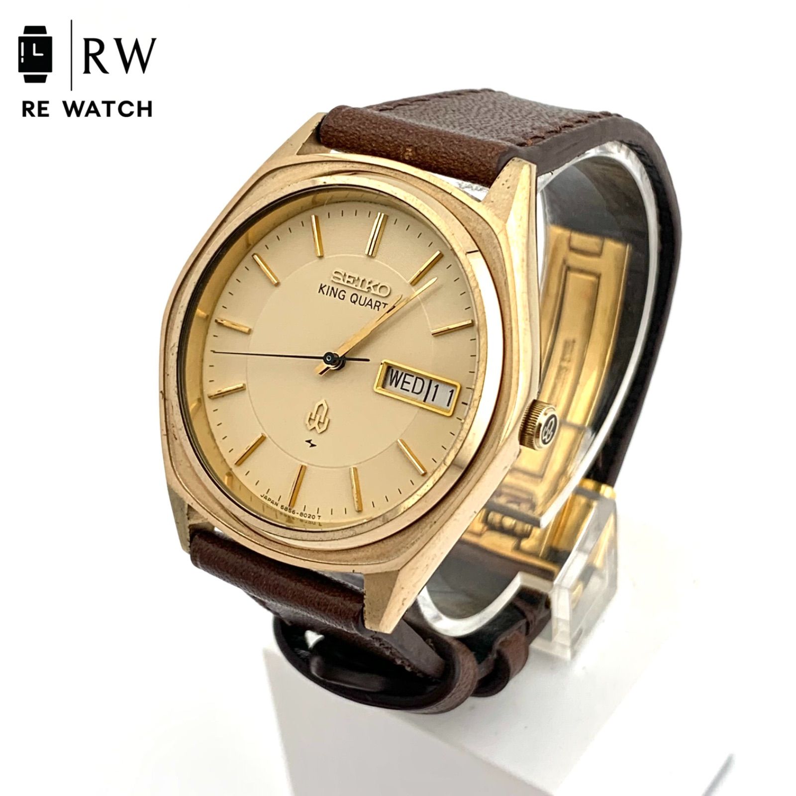 中古】SEIKO KING QUARTZ 5856-8010 腕時計 - メルカリ
