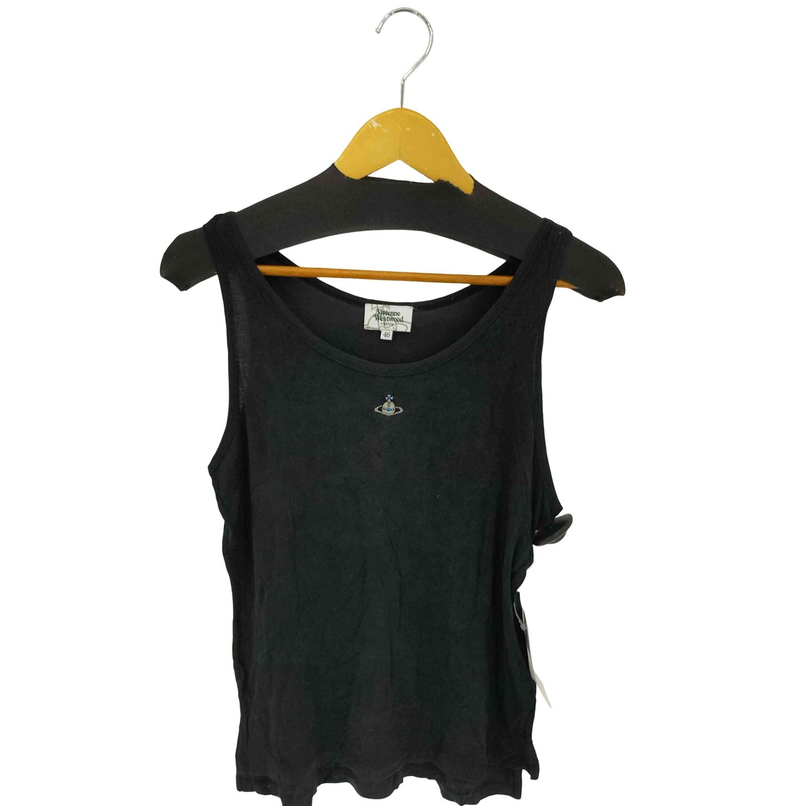 Vivienne Westwood MAN 46 ヴィヴィアンウエストウッド 刺繍　オーブ　ハート　Tシャツ　ブラック