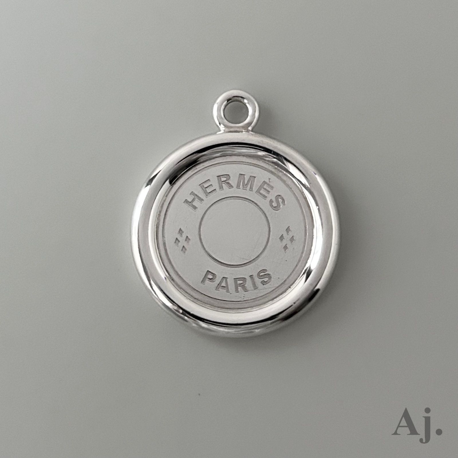 エルメス セリエ ネックレス ペンダント トップ Silver 925 HERMES