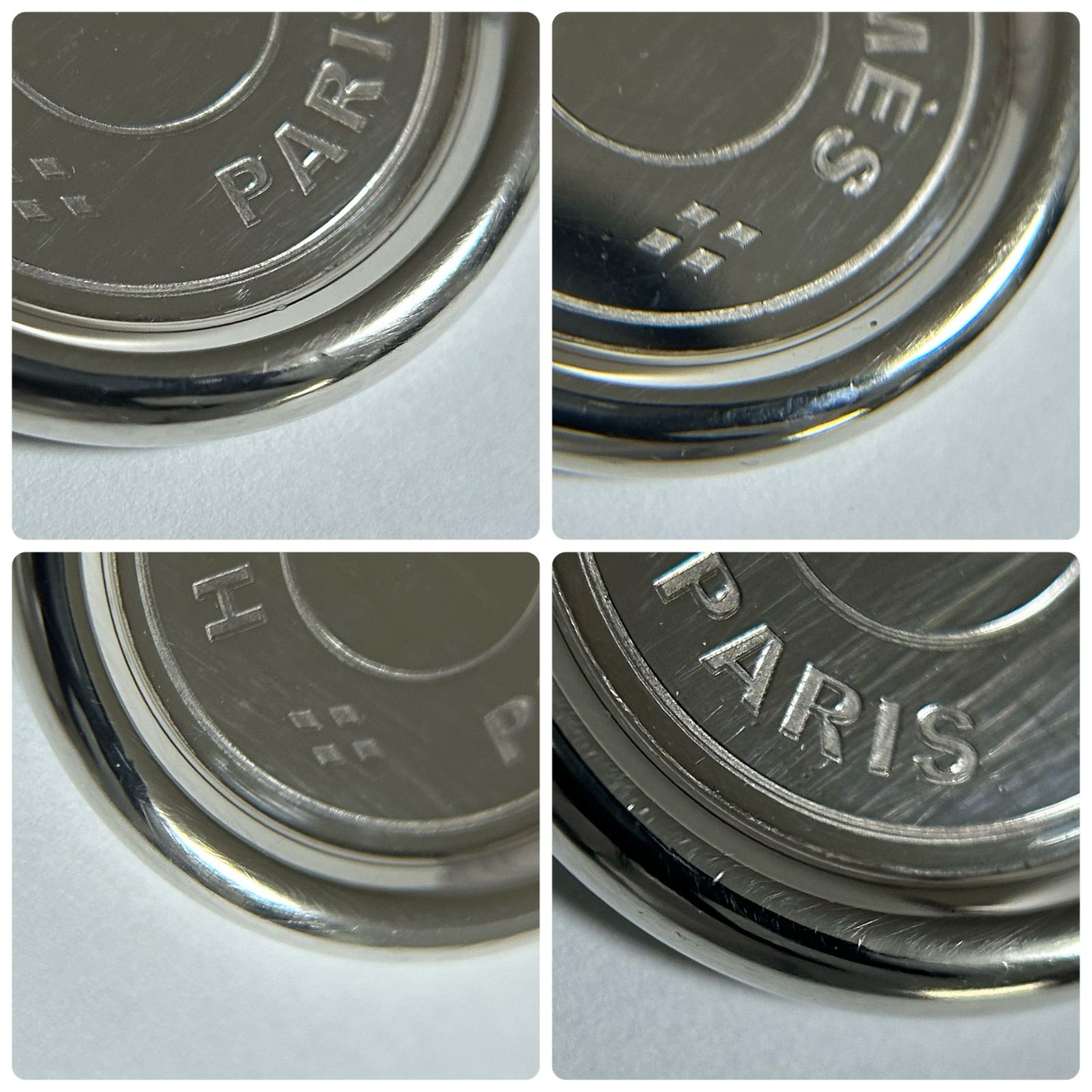 エルメス セリエ ネックレス ペンダント トップ Silver 925 HERMES 
