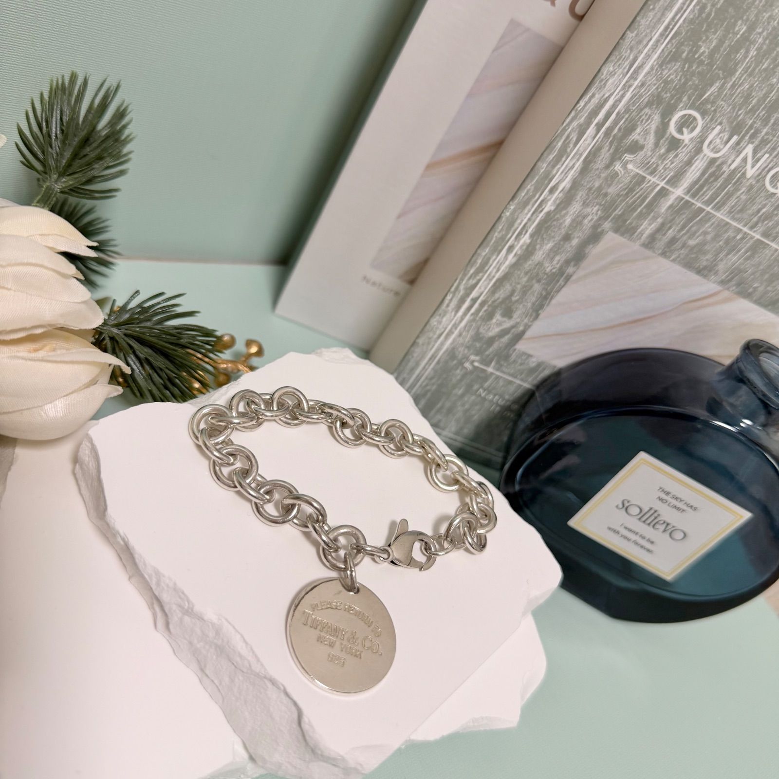 新品仕上済 Tiffany & Co. ティファニー リターントゥ ラウンドタグ 