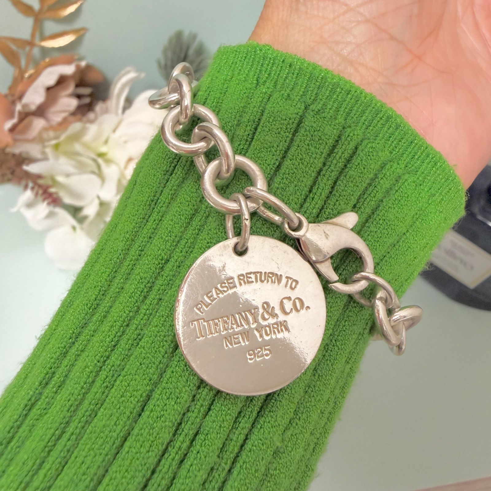 新品仕上済 Tiffany & Co. ティファニー リターントゥ ラウンドタグ 