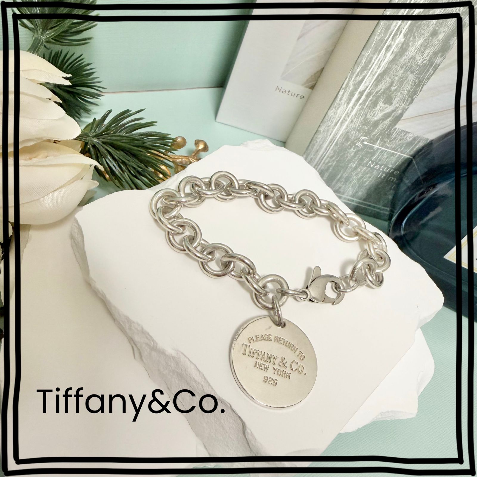 Tiffany ティファニー　ラウンドタグ　ブレスレット　925 Tiffany ティファニーラウンドタグブレスレット925 【公式通販】