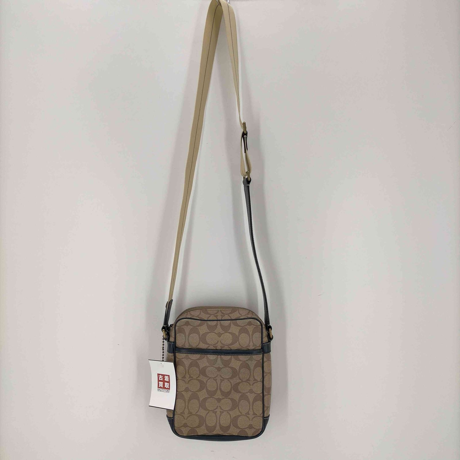 コーチ COACH ヘリテージ ストライプ シグネチャー ショルダーバッグ