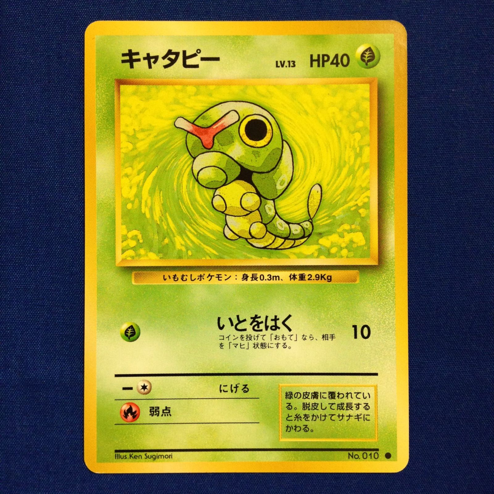 旧裏面 ポケモンカード キャタピー 【公式通販】