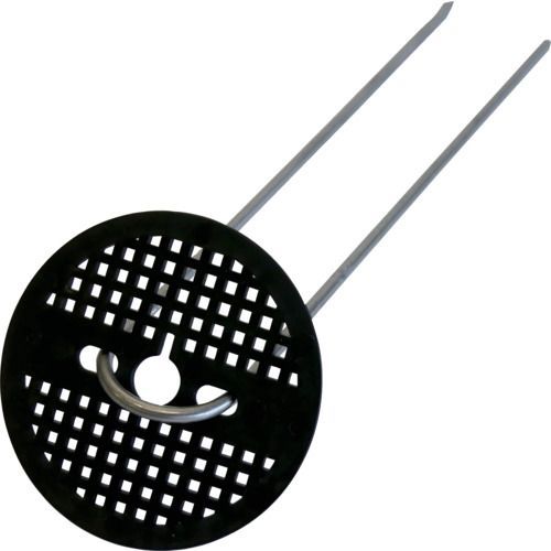 【200個セット】萩原　防草シート用押さえピン　黒　２０ｃｍ