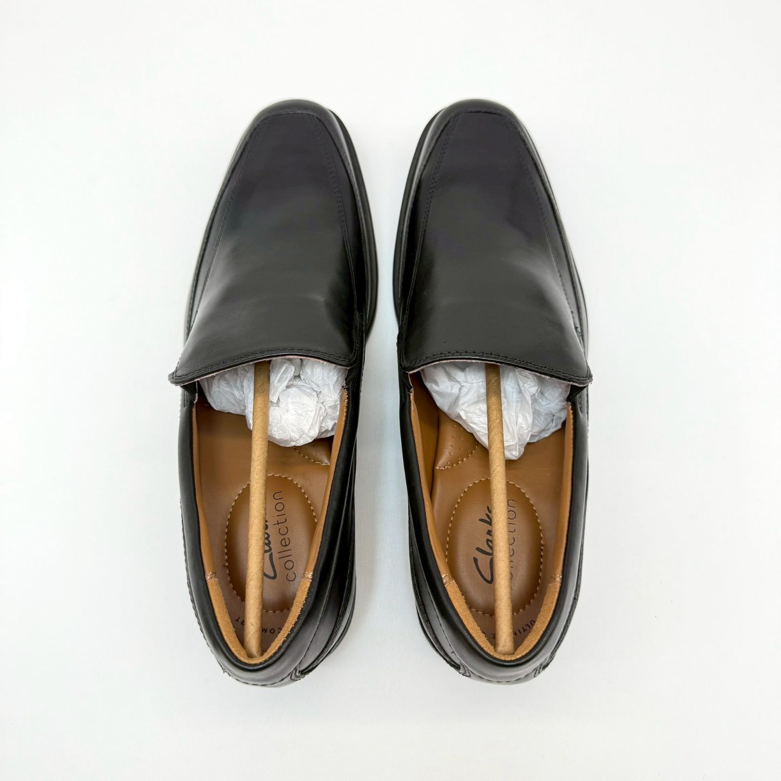 新品 クラークス Clarks Tilden Free レザーシューズ 27cm UK 9 EUR 43 