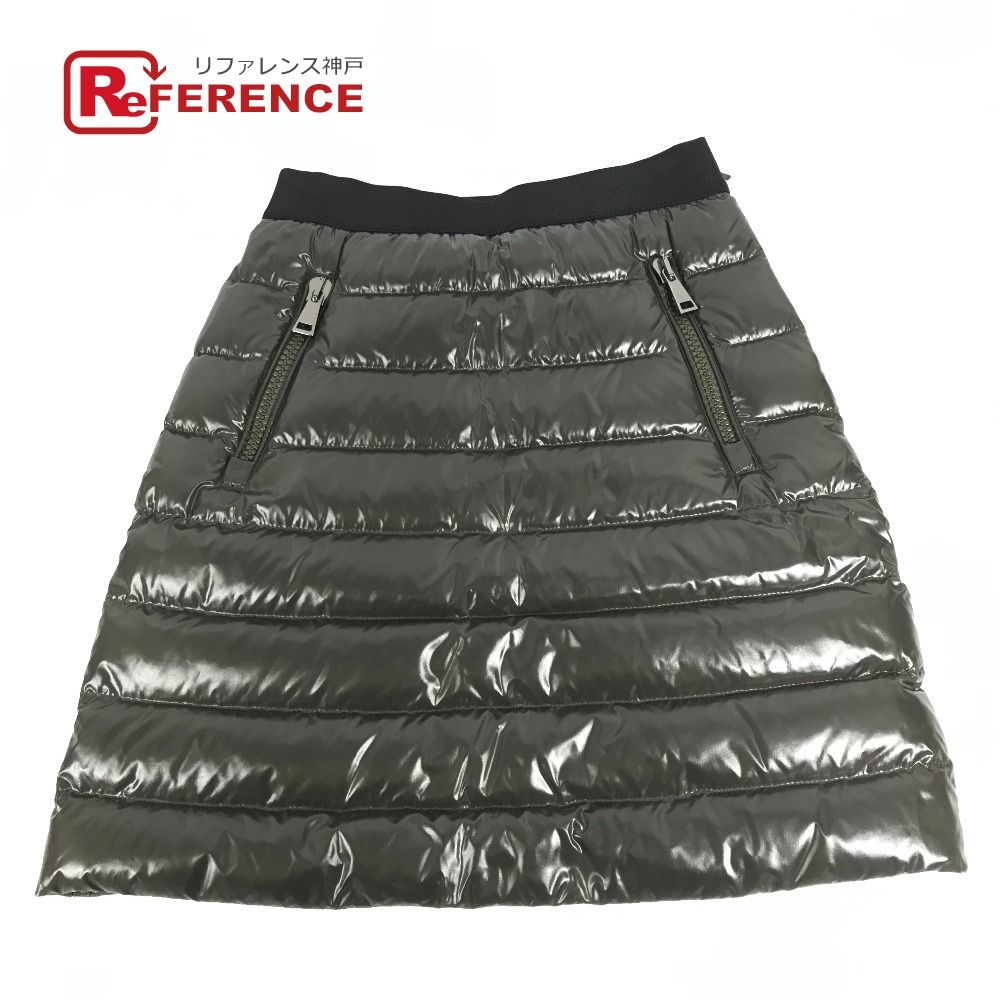MONCLER モンクレール スカート GONNA SKIRT ダウン カーキ - メルカリ