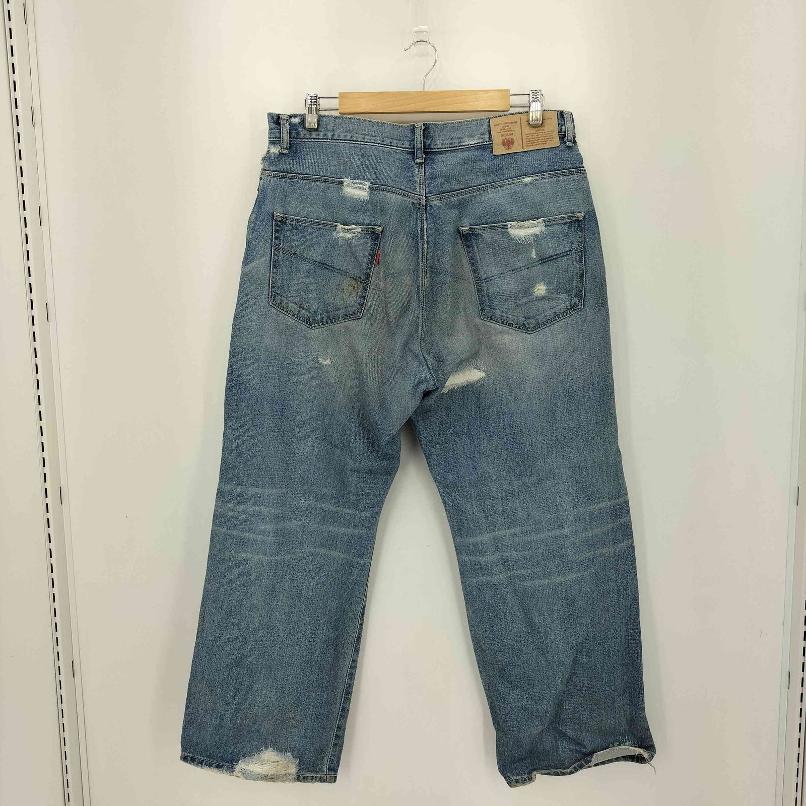 ダブルタップス WTAPS 初期 TRASH ダメージデニムパンツ メンズ LIMA 