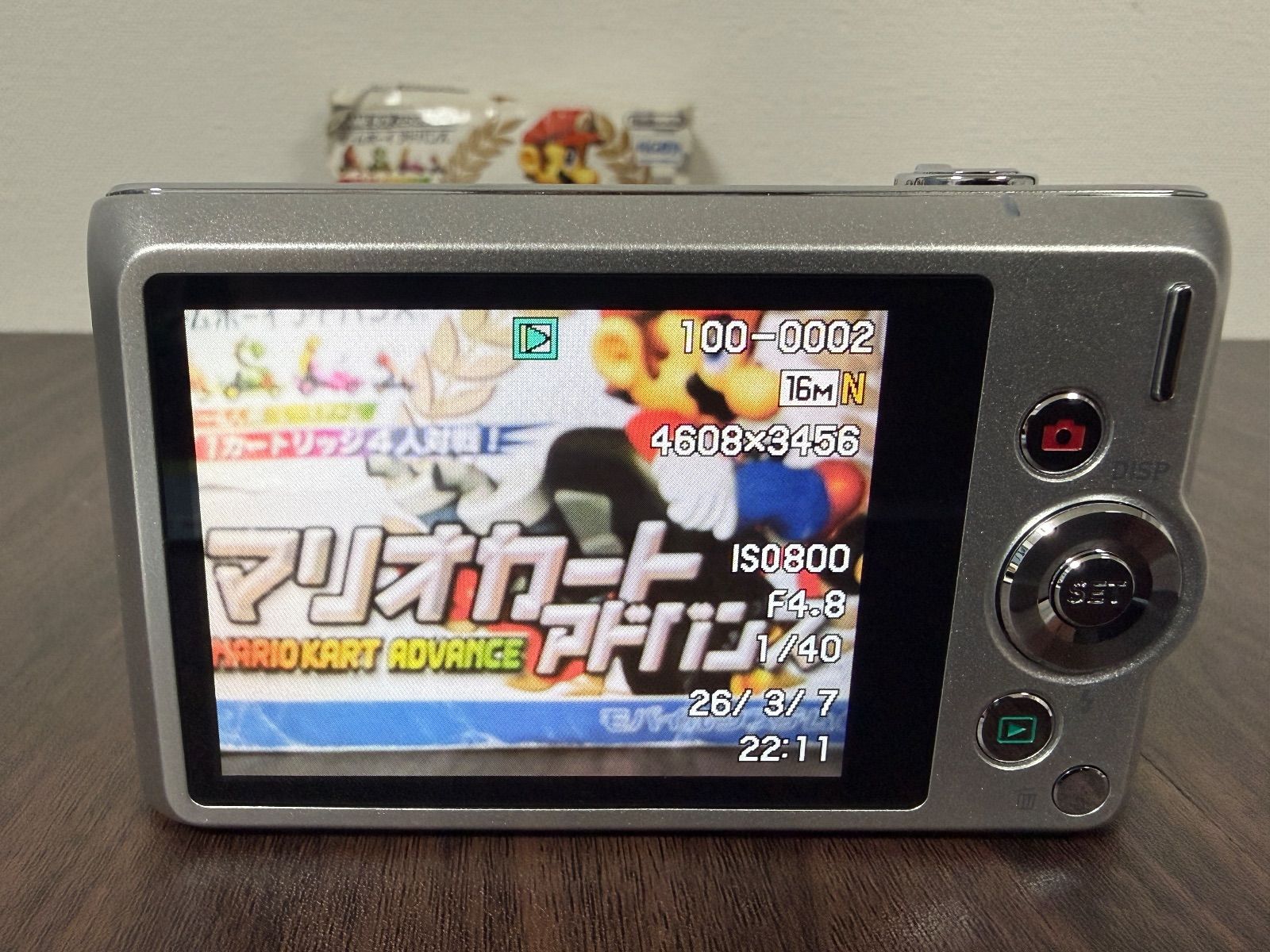 極美品】CASIO EXILIM EX-ZS240 シルバー コンデジ - メルカリ