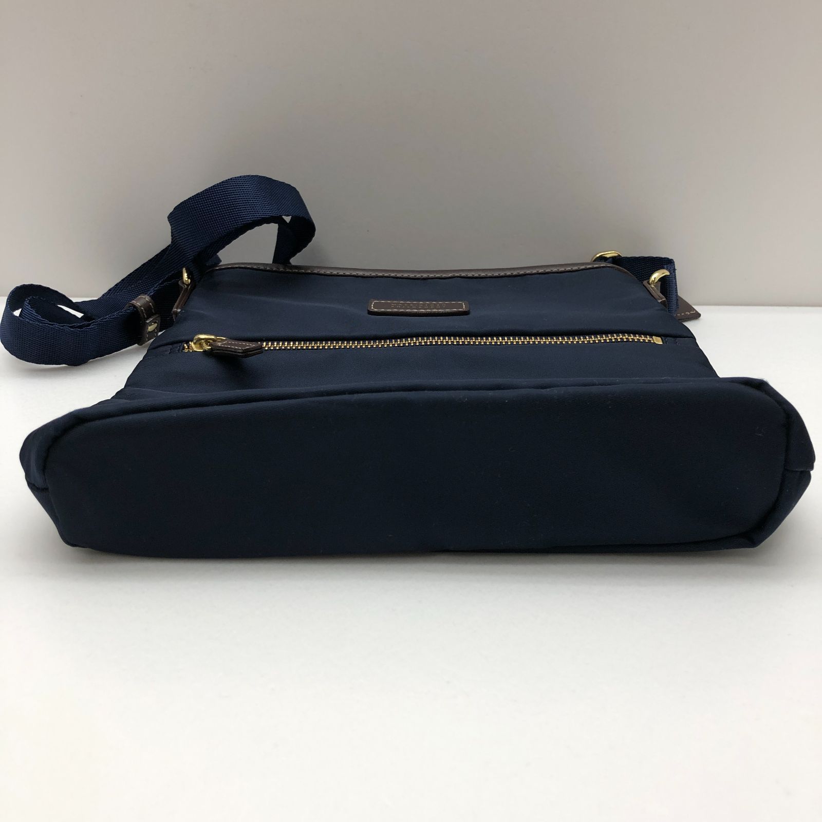 美品】 MACKINTOSH PHILOSOPHY ショルダーバッグ サコッシュ ネイビー 