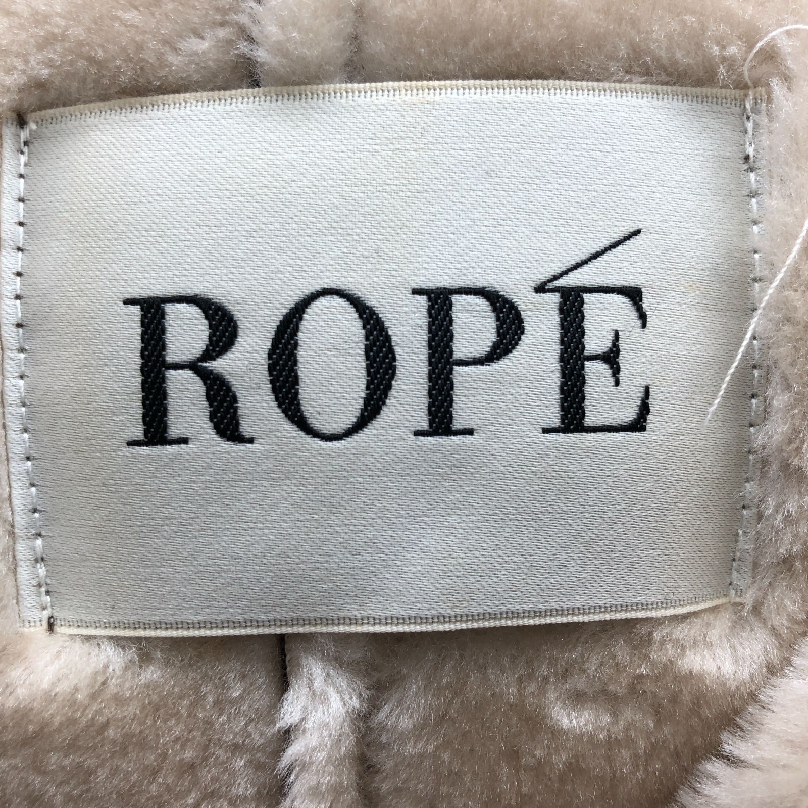 ROPE ロペ ムートンコート フード付き ブラウン SGKY26-0849 - メルカリ