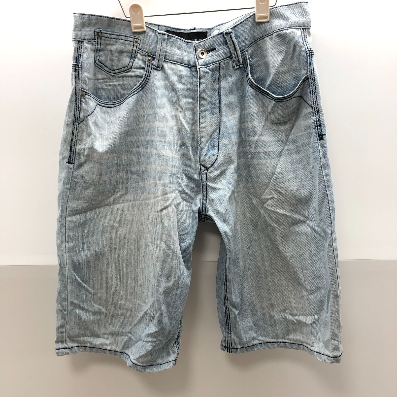 ROCA WEAR メンズ デニム ハーフパンツ ロカウェア SGAW26-0788-【楽天 